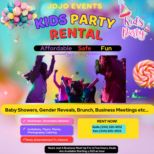 Kids Party Package Deal