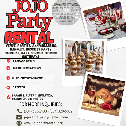 Adult Birthday/Celebrations/Anniversaries/Venue/ Business Parties Etc